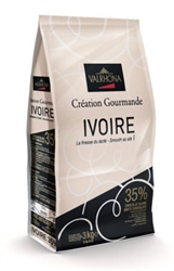 Valrhona White Chocolate (Ivory 35%) Product Image